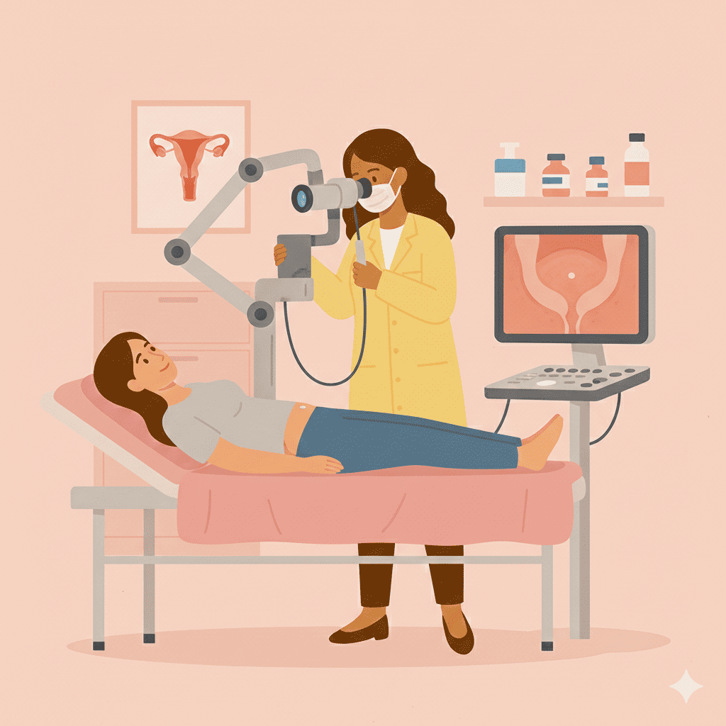 Consulta + colposcopia